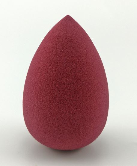 PRO MAKEUP SPONGE - WINE RED